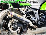 新しくNinja250/R用のロングカーボンサイレンサーセット販売開始！