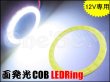 画像2: 面発光COB LEDリング イカリング テールランプ ヘッドライト 加工やDIY  (2)