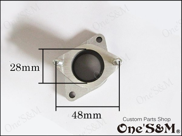 画像2: CB125JX用 マニホールド インシュレーター ガスケット付 (2)