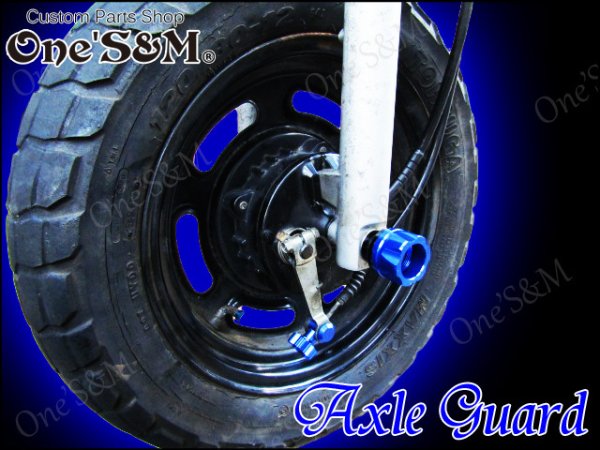 画像16: 送料無料 アルミ アルマイト アクスルガード アクスルスライダー 2個セット (16)