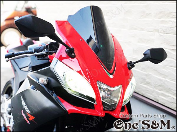 画像7: アウトレット フルカウル車汎用 カウルミラーSet (7)