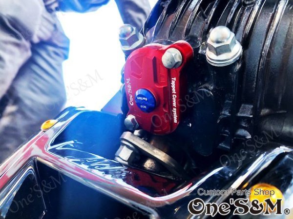 画像10: NEW CNC アルミ削り出し タペットカバー アルマイト加工済み (10)