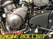 画像4: CB400SF Hyper Vtec SPECII SPECIII NC39専用 エンジンボルト ゴールドカラーボルト 25本set フランジボルト (4)