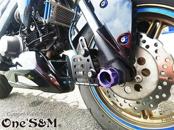 画像10: アウトレット キャリパーガード CNC アルミ削り出し アルマイト加工済み (10)