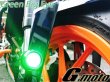 画像11: G-moto製  星型切り抜きステー付き 大口径レンズ搭載 爆光 ストロボ LED ビッグアイ 1個売り (11)