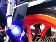 画像9: G-moto製  星型切り抜きステー付き 大口径レンズ搭載 爆光 ストロボ LED ビッグアイ 1個売り (9)