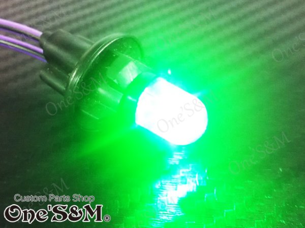画像9: T10ウェッジ球 ヘッドライトのポジションに RGB LED仕様 (9)