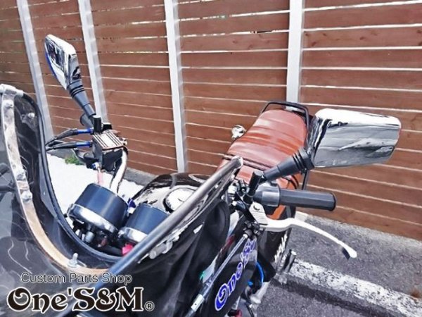 画像14: アウトレット スタンダード type ミラー 正ネジ10mm 正ネジ8mm ミラーアダプター付 (14)