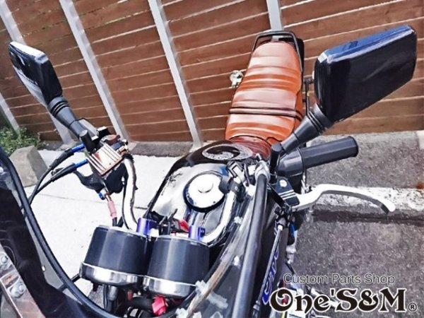 画像15: アウトレット スタンダード type ミラー 正ネジ10mm 正ネジ8mm ミラーアダプター付 (15)