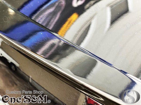 画像3: 送料込み! メルセデス・ベンツW205 C205 C63 AMG セダン用 ABS製 リアスポイラー トランクスポイラー リアウイング (3)