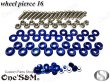 画像5: 色選択可能！ Gクラフト製ホイール向け！ ホイールピアス 16個セット 合わせホイールのドレスアップに！ (5)