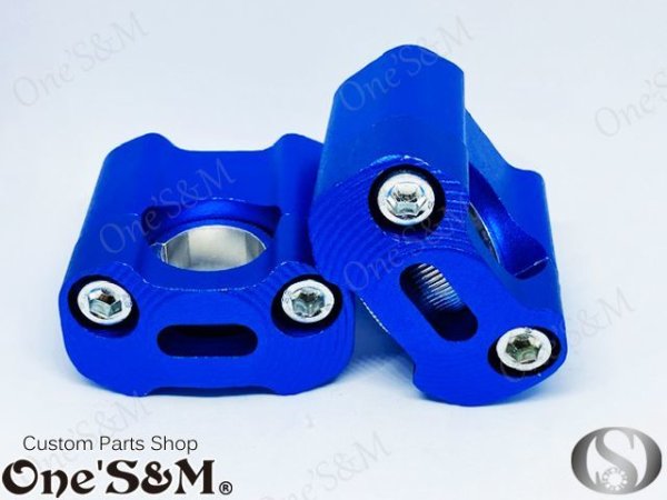 画像17: アウトレット アルミ製 ３ｃｍUP ハンドルクランプキット ハンドルクランプ (17)