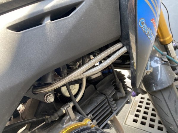 画像3: ステンレス メッシュホース オイルクーラーホース 10cm〜 切り売り (3)