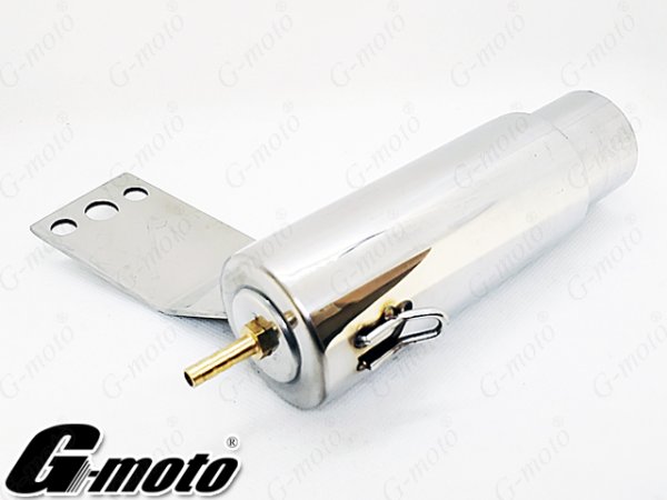 画像7: G-moto×One'S&M コラボ! ブリーザーシステム ブリーザーキット 42.7φ 50.8φ対応 ブリーザーサイレンサースタンド付き 135 (7)