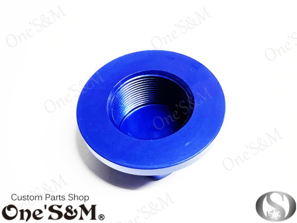 画像10: ステアリングステムナット CNC削出し ステムナット M22 P1.0 (10)