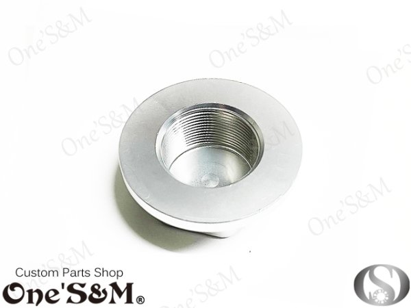 画像6: ステアリングステムナット CNC削出し ステムナット M22 P1.0 (6)