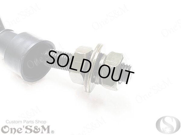 画像8: 【送料込み】アウトレット 丸型ミラー 正ネジ10mm メッキ or ブラック (8)