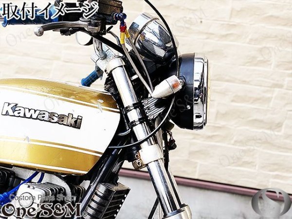 画像10: 【送料込み】アウトレット 最高級ジュラルミン CNC ヘッドライトステー 39φ用 シルバーorブラック (10)