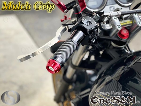 画像13: マルチグリップ バーエンド カラー選択可能 22.2φ 7/8インチ 汎用 (13)