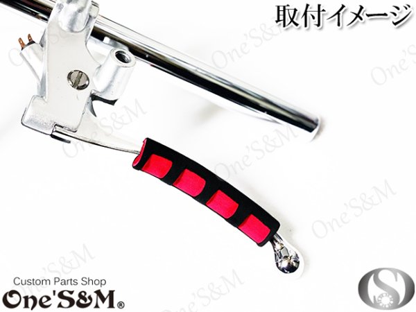 画像5: レバースポンジカバー レバーカバー 原付から単車まで対応 (5)