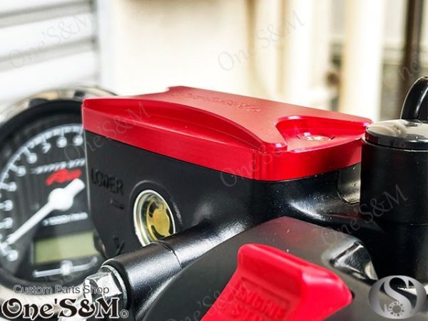 画像12: ワンズ製 HONDA車用 CNC CNC フロントブレーキマスターカバー クラッチ (12)