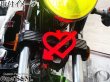 画像10: ハート灯 ラブ灯 LOVE灯 レッド発光 ファッションランプ 車やバイクなどに (10)