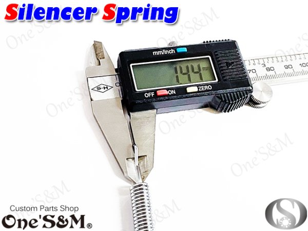 画像16: マフラージョイントスプリング サイレンサースプリング 40mm  45mm 50mm 60mm 70mm  75mm 80mm 85mm 87mm 95mm 1本売り マフラースプリング スプリング (16)