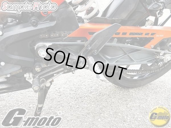画像6: G-moto製 刻印入 KTM 125DUKE (2017) KTM 250 390 DUKE 全年式対応 限定オリジナルモデル アルミ製 マルチポジションステップ メイン フロント グレー (6)