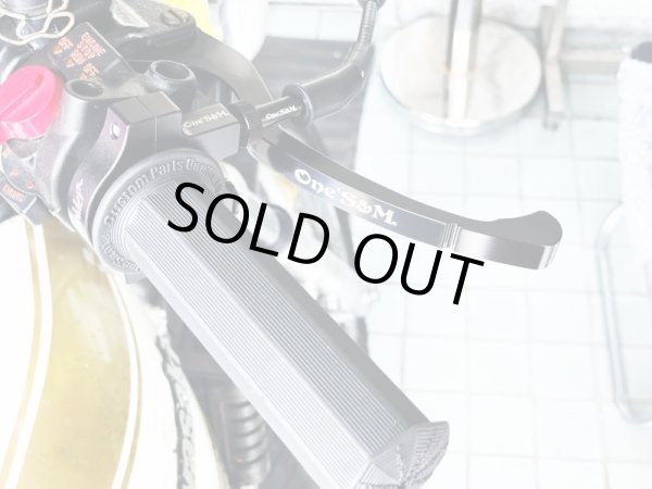 画像12: カワサキ車対応 最高級 アルミ削り出し CNC ビレット ブレーキレバー アルマイト ニッシンブレーキマスター対応 (12)