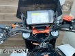 画像9: KTM DUKE 対応 CNCアルミ削り出し ハンドルクランプ (9)