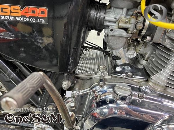 画像8: GS400 GS425用 アルミ削り出し エンジン クランクフィンカバー (8)