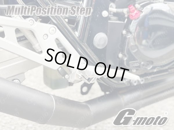 画像8: G-moto製 刻印入 限定オリジナルモデル アルミ製 マルチポジションステップ メイン フロント グレー GSX400インパルス GK79A用 (8)