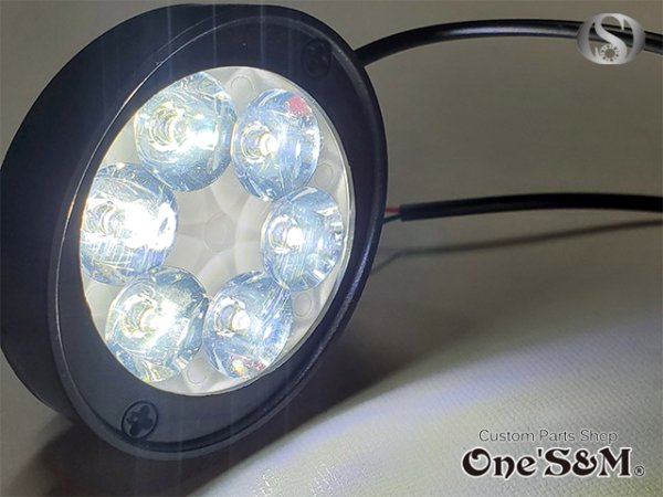 画像7: 最新 ６LEDスポットライト LEDフォグランプ サブライト (7)