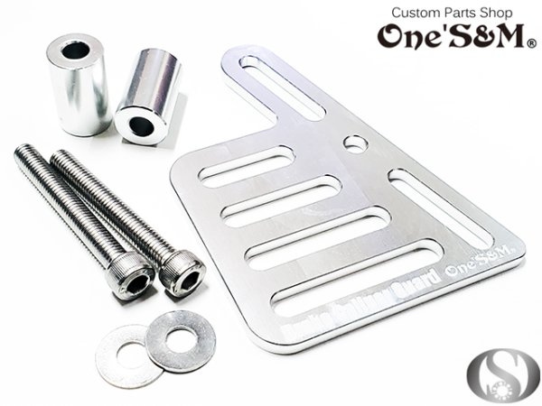 画像4: キャリパーガード CNC アルミ削り出し アルマイト加工済み 専用ボルト付きセット (4)