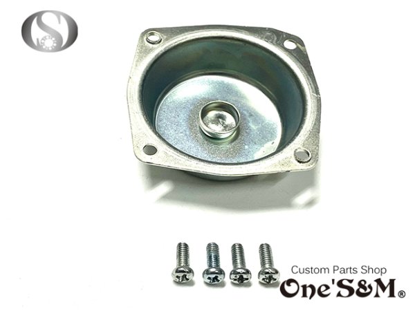 画像2: CB125T JC06 VEキャブレター用 トップカバー ダイヤフラムカバー (2)
