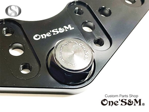 画像10: NEW ステアリングステムナット ＣＮＣ削出し ステムナット M22 P1.0 (10)