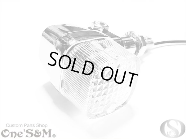 画像8: アウトレット特価品 クリスタルレンズ LED ステルスクリア 角型ウィンカー ２個Set (8)