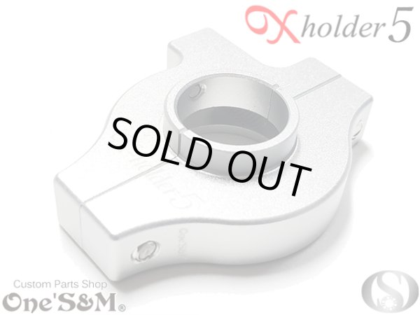 画像2: 最新！アルミ製 Xホルダー5 CNCアルミ削り出し エックスホルダー５ (2)