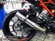 画像12: ワンズ管 スリップオンマフラーセット アルミサイレンサーType KTM 125DUKE 250DUKE 390DUKE 2017-2020 (12)