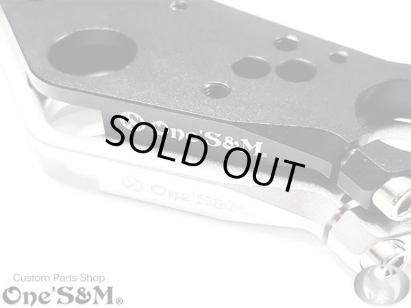 画像2: エイプ Ape50 Ape100 最高級 ＣＮＣトップブリッジＳＰ ステムナット付き (2)