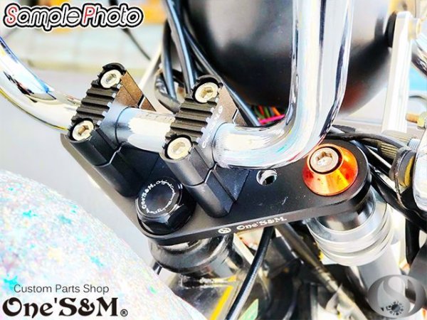 画像6: NEW モンキー ゴリラ ダックス用 CNC トップブリッジ トップブリッジＳＰ ハンドルクランプキットとステムナット付き (6)
