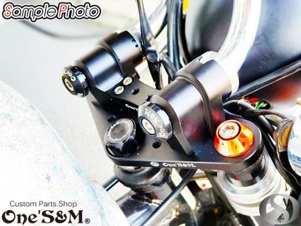 画像3: NEW モンキー ゴリラ ダックス 用 CNC くるくるハン用 トップブリッジ トップブリッジＳＰ くるくるハンポストとステムナット付き (3)