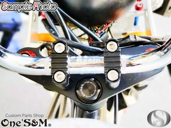 画像5: NEW モンキー ゴリラ ダックス用 CNC トップブリッジ トップブリッジＳＰ ハンドルクランプキットとステムナット付き (5)