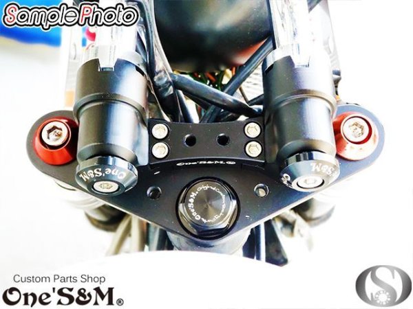 画像4: NEW モンキー ゴリラ ダックス 用 CNC くるくるハン用 トップブリッジ トップブリッジＳＰ くるくるハンポストとステムナット付き (4)