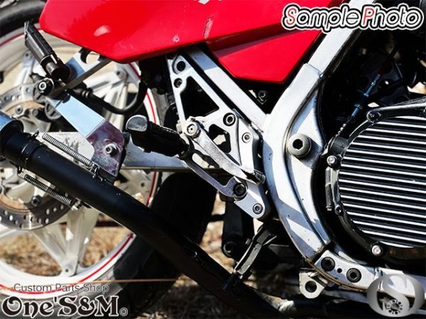 画像19: 送料込！　数量限定 CNC アルミジュラルミン削り出し バックステップ CBR400F 専用 (19)