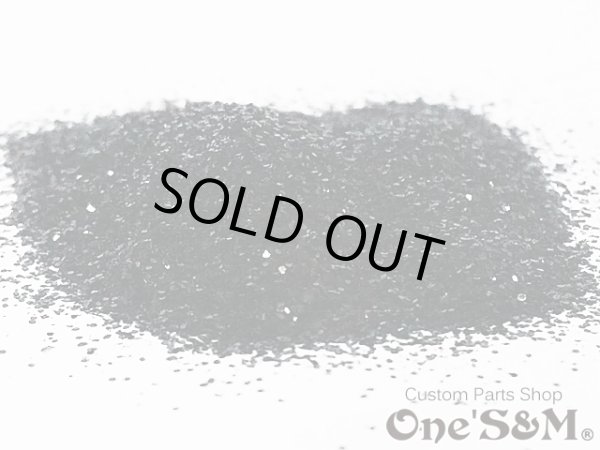 画像2: 【送料込み】高品質ラメ フレーク 50g 塗装 カラー ブラック (2)