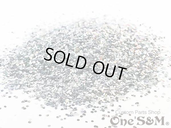 画像4: 【送料込み】高品質六角ラメ フレーク 50g カラー:シルバー 0.5mm (4)