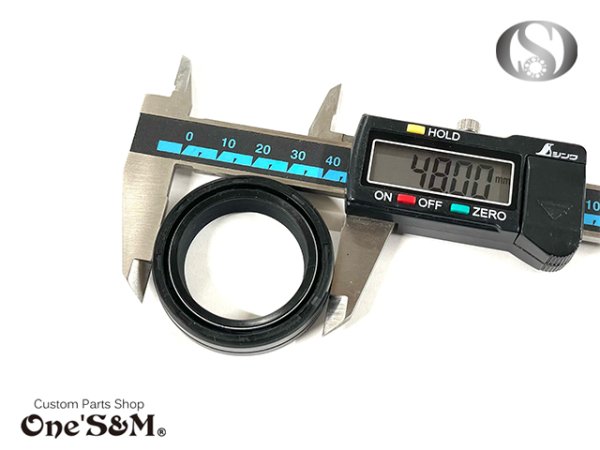 画像3: 【送料込み】フロントフォーク オイルシール：35π車用 (3)