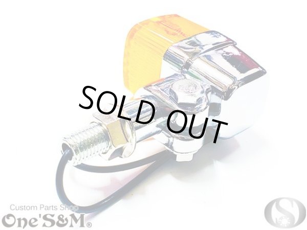 画像6: クリスタルレンズ オレンジ 角型ウィンカー ２個セット (6)