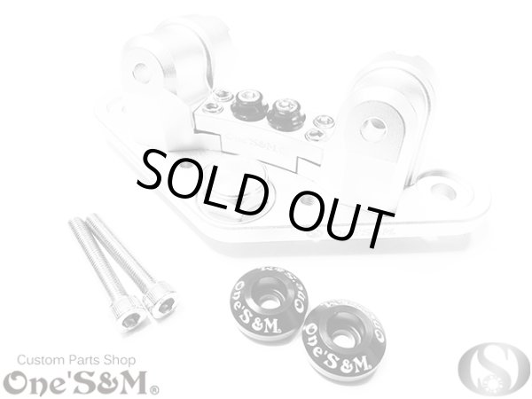 画像7: モンキー ゴリラ ダックス 用 CNC くるくるハン用 トップブリッジ  最高級トップブリッジＳＰ くるくるハンポストとステムナット付き (7)